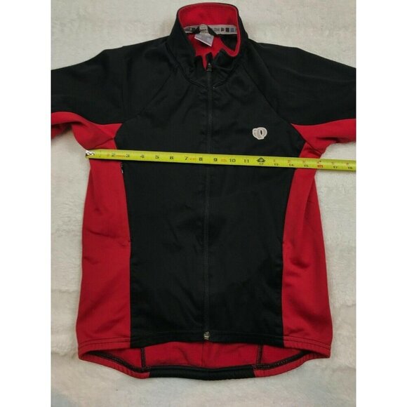 Pearl Izumi Womens Cycling Jacket Small Full Zip Fleece Lined Back Pockets Vents - Picture 11 of 15